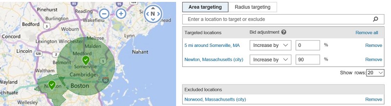 Location Targeting in Bing Ads