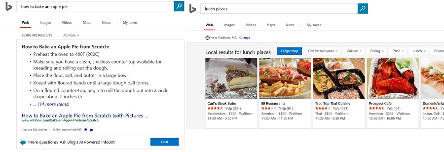 Bing SERP
