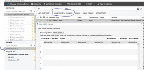 creating excel for adwords editor creating excel for adwords editor